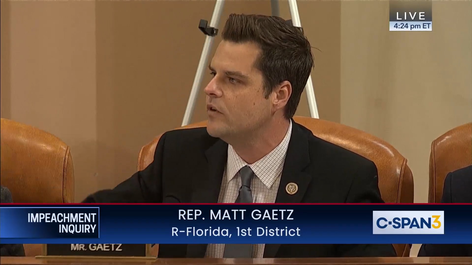 Gaetz 9 of Americans approve of Congress — Gaddafi had 13 approval